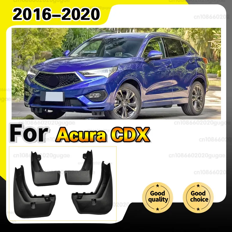 

Mud Flaps Fender car Accessories For Acura CDX 2016-2020 2017 2018 2019 Mudflaps Splash Guards Mudguards