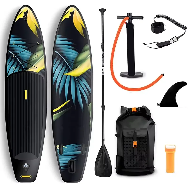 Wholesale Stand up Surfing SUP Paddle Board Boat OEM Customized Color with Backpack and Pump
