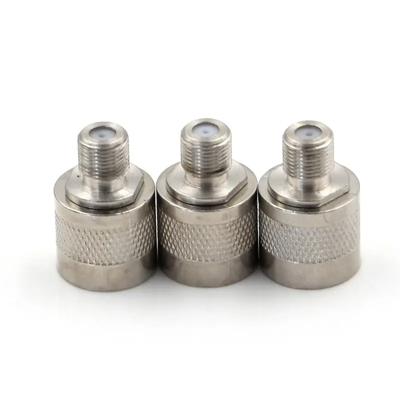 10Pcs/lot Female Jack RF Coaxial Adapter Connector N-Type N Male Plug to F