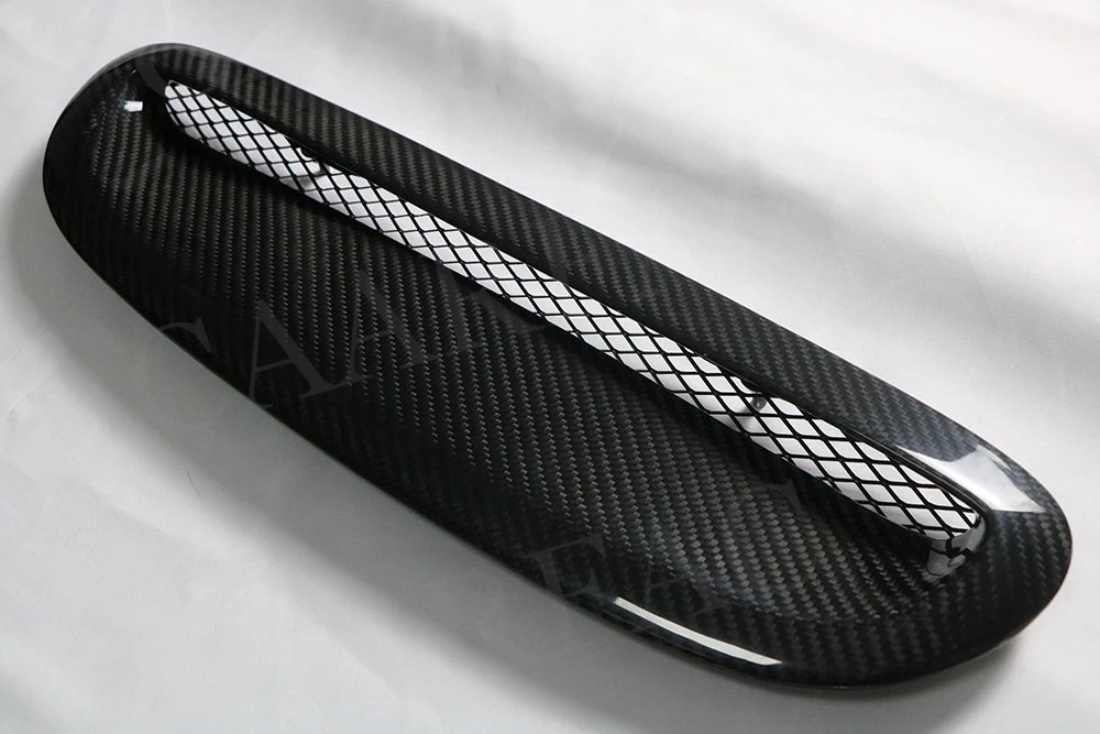 

Dry Carbon Fiber for BMW mini F55 F56 F57 cooperS 2014-2022 JCW Body Kits FRP Front Engine Hood Bonnet Scoop Vent Cover