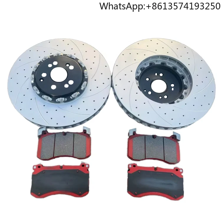 

For Brake Disc 380X30MM Rear Cross Drilled Brake Disc for Porsche 971 Panamera Sport Turismo