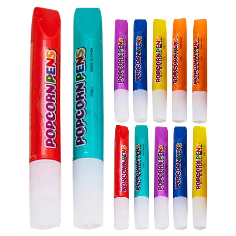 

12 Pcs Bubble Pen Drawing Pens for Portable 's Supply Plastic Fun Stationery Adorable Marker Novelty