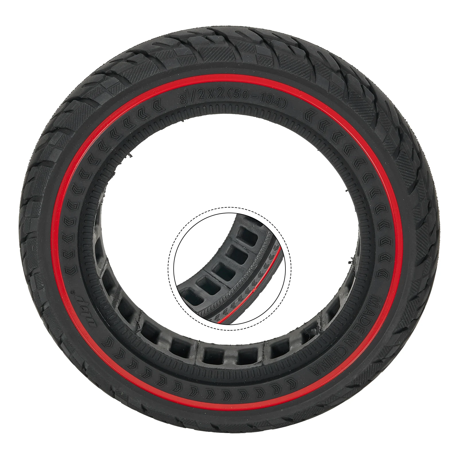 Professional Quality Replacement 8 5 Inch 8 12*2(50134) Solid Tyre for VSETT 9&9+for For ZERO 9 Electric Scooters