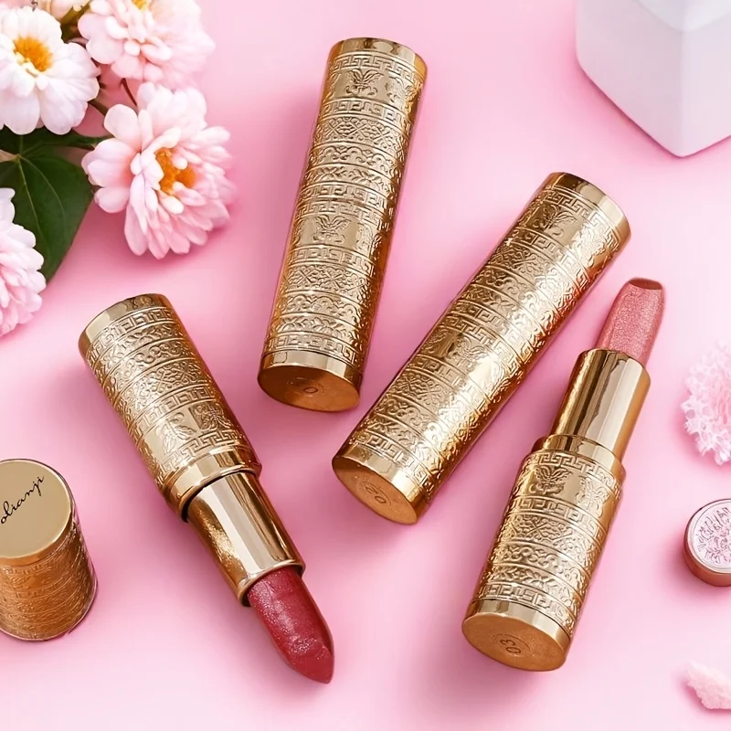 라이트 립스틱 뉴리싱 모이스춰라이징 크림 방수 립스틱, 방수, 오래 지속되는 샤이니 립 글로스, 끈적임 없는 포뮬러, 모든 피부 타입에 적합, 적용 용이