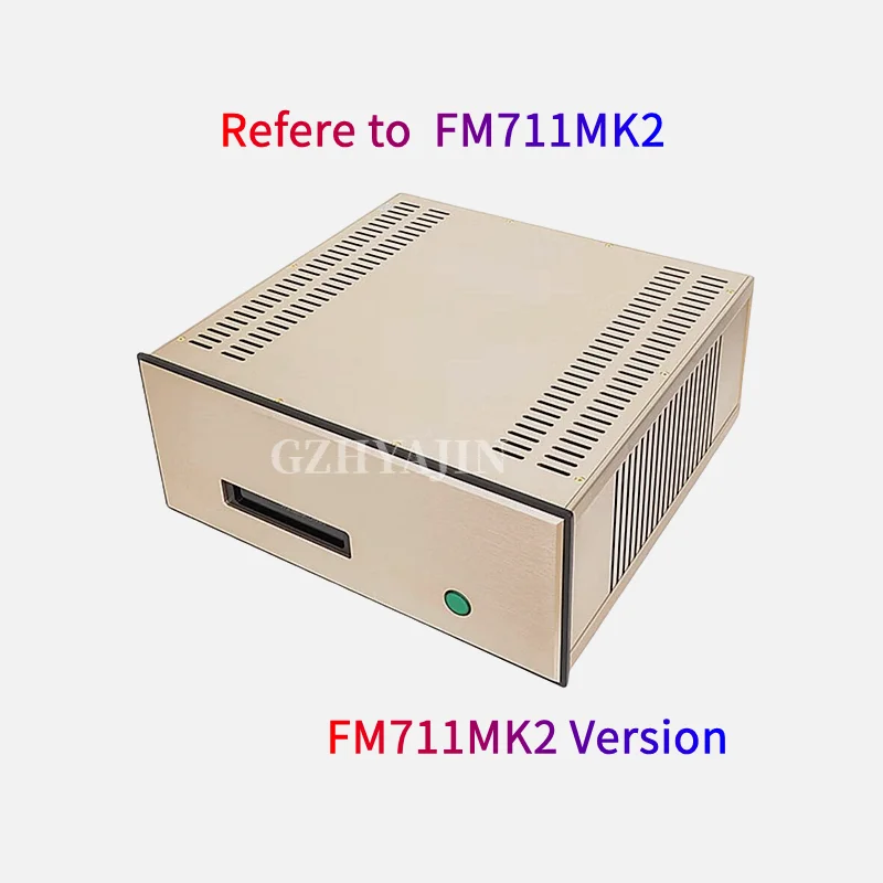 BRZHIFI Refere para FM711MK2 linha palco traseiro puro 280W * 2 amplificador Hifi de alta potência para uso doméstico