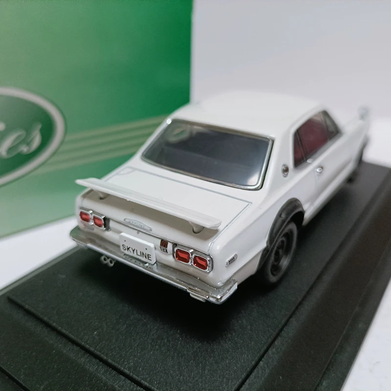 Ebbro 1/43 Scale GT-R KPGC10 1970 Alloy Simulation Car Model Static Collection Decorated Holiday Gifts Toys Souvenir Gift