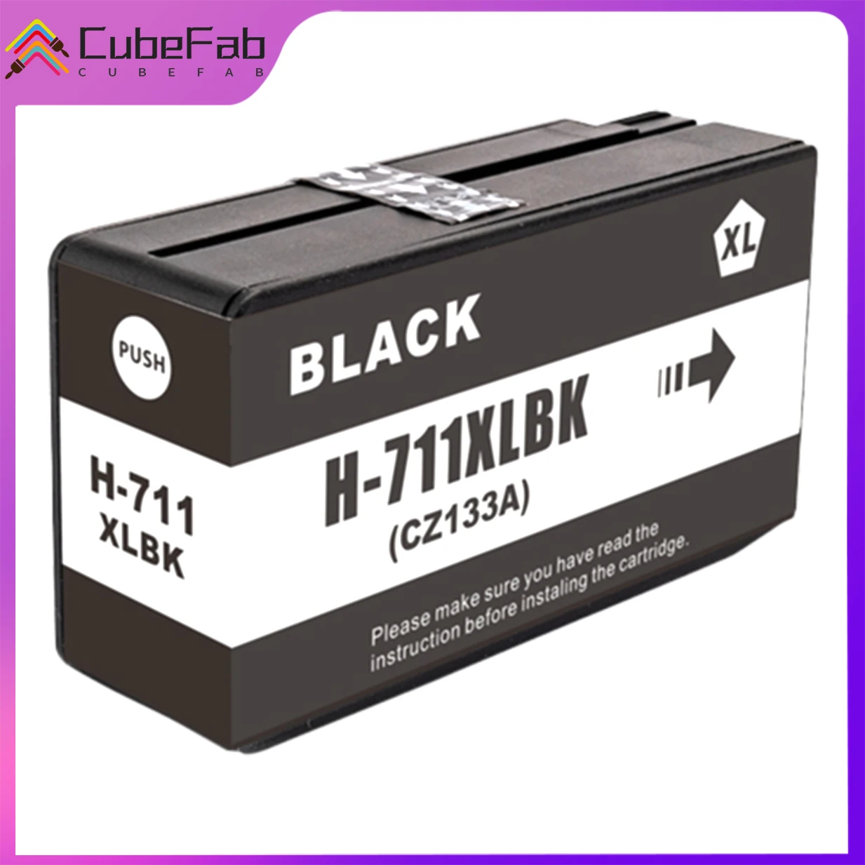 خرطوشة حبر 711 711XL لخرطوشة بديلة HP 711 HP711 متوافقة مع طابعة HP DesignJet T120 T125 T130 T520 T525 T530