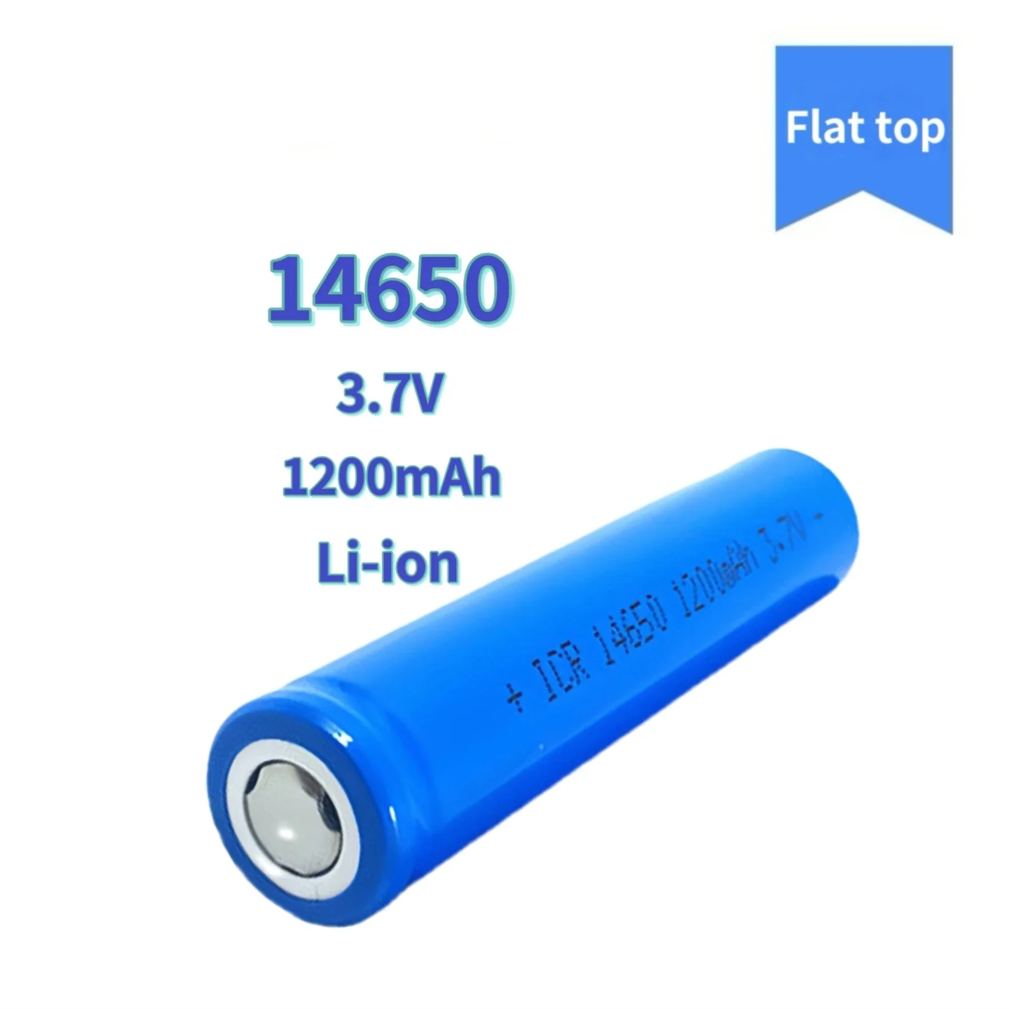 14650 Rechargeable Lithium Battery 3.7V 1200mAh Charger for Electric Toothbrush Toy Flashlight Multimeter Walkie Talkie Speakers