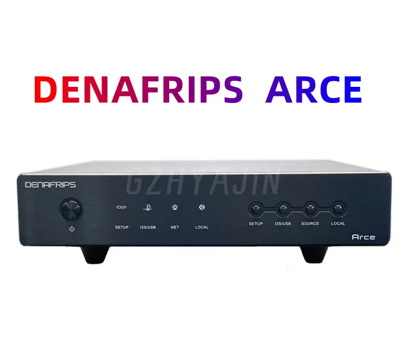 Latest DENAFRIPS ARCE network music player's first streaming media, with external clock inputs of 45.1548MHZ、 49.152MHZ