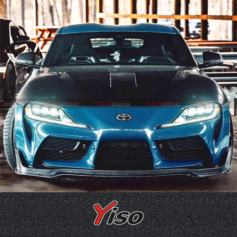 

Suitable FOR SUPRA A90 Carbon fiber Modified Front Spoiler A90 Seibon Front Lip Aerodynamic kit Seibon Front Spoiler