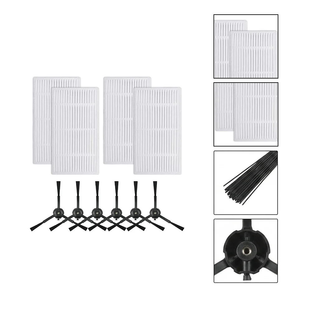 Side For Brush Filter Kit For Tapo RV30 Max Plus RV20 Replacement Parts Consumables Accessories Side For Brush
