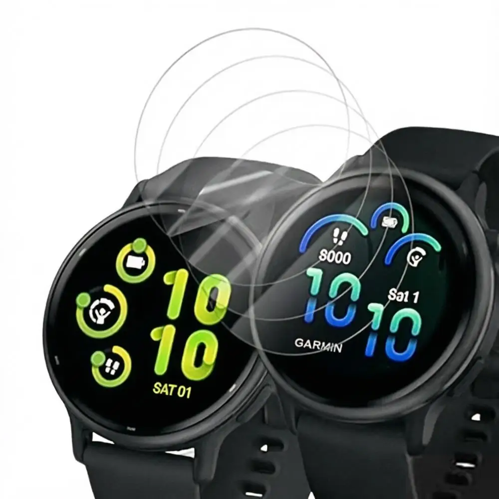 1-5Pcs HD Hydrogel Film For Garmin Venu 2 2s 3 3S 4 Forerunner 165 Music Vivoactive 4s 5 6 Screen Protector