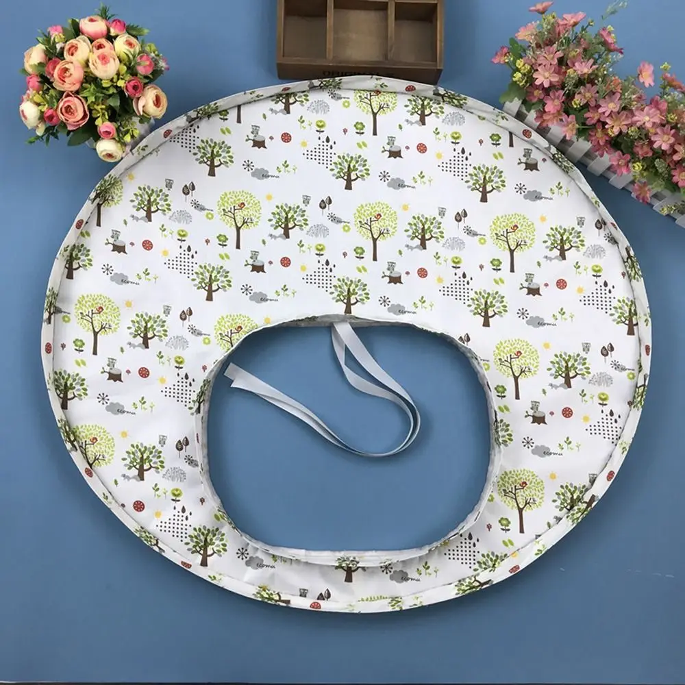 Cartoon Cute Forest Car Animal Pattern Anti-Dirty Waterproof Baby Coverall Baby Bib Baby Eating Table Mat Baby Eating Artifact