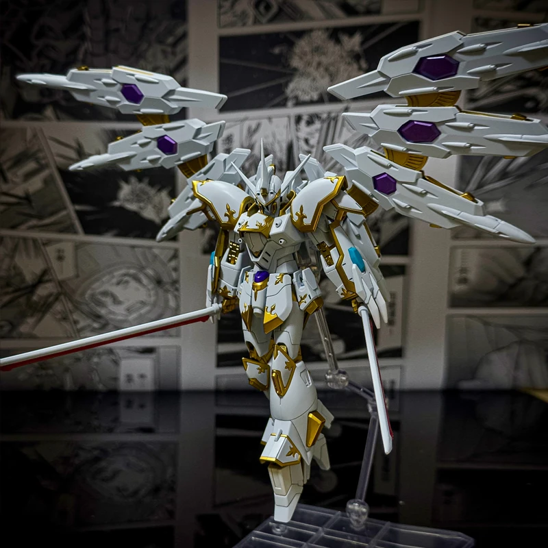 HG Cal-re A NOG-M2D1/E كارولو لهب الجناح المؤثرات الخاصة التدرج الجناح الجمعية أطقم منمذجة عمل الشكل جمع هدايا الهالوين #3