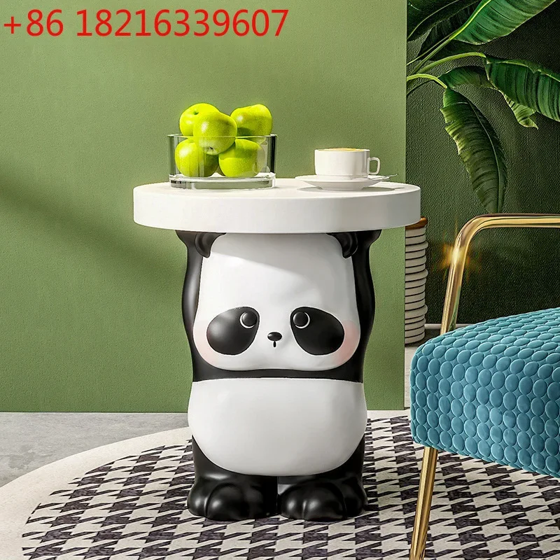 Panda small side a few creative design living room storage Internet celebrity table a few simple small apartment desktop storage