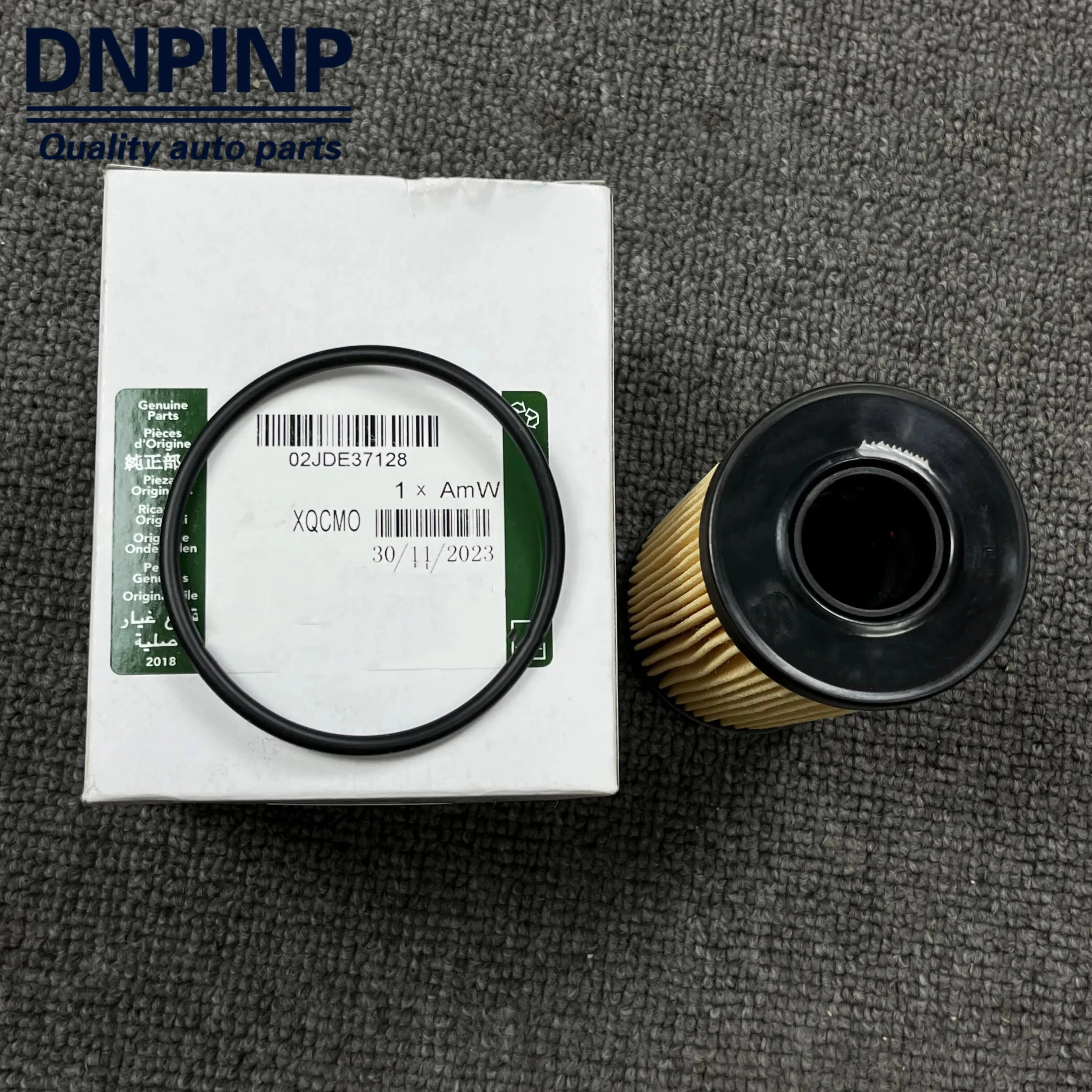 

2.0L gasoline diesel oil filter and seal for Land Range Rover Evoque Discovery 5 RR Sport Jaguar JDE37128 LR073669