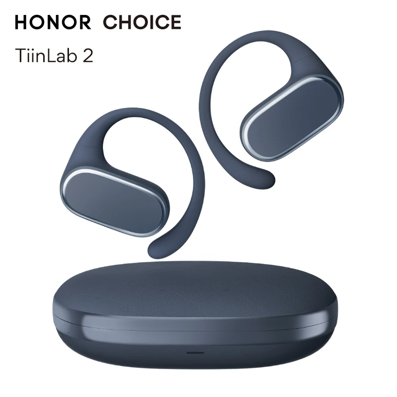 

HONOR CHOICE TiinLab 2 Open-ear Earphone Wireless Bluetooth 5.3 Headphone Call Noise Reduction Earbuds Running Fitness Headset