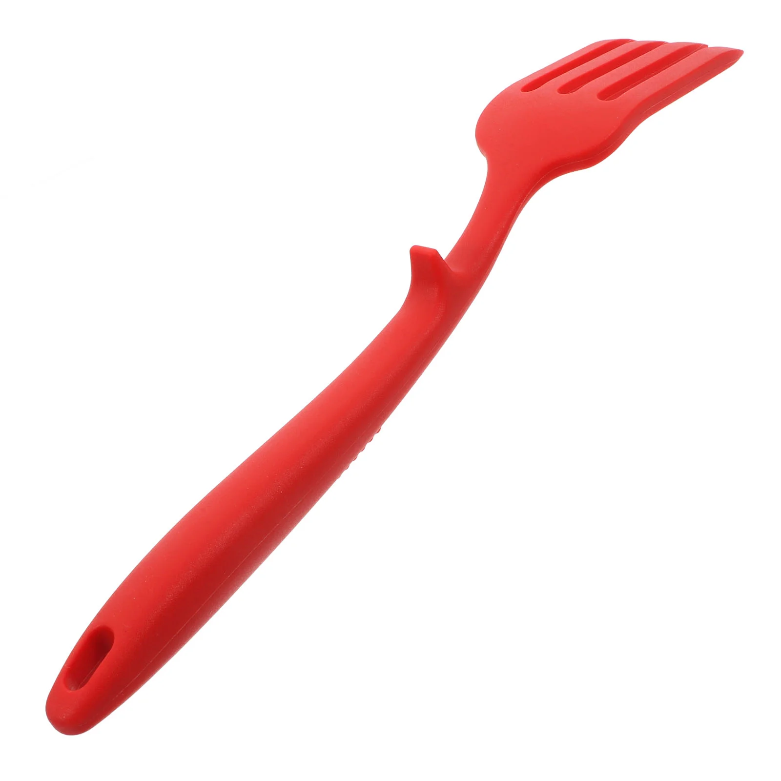 

Pasta Fork Cooking Silicone Dinner Forks Gnocchi Household Silica Gel Serving Meat Long Handle