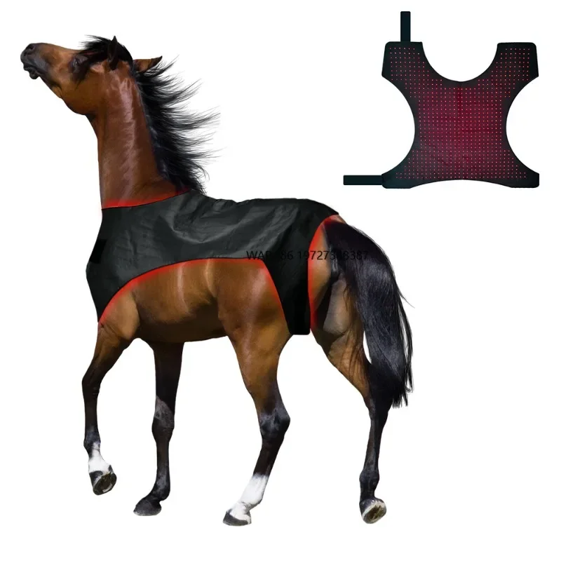 

Одеяло для лошадей с красным светом и инфракрасной терапией 660нм 850нм для всего тела, для конного спорта