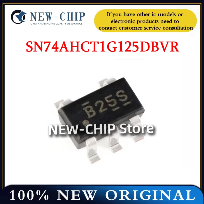 

20PCS-500PCS/LOT SN74AHCT1G125DBVR screen printed B25* B25S B25J SOT-23-5 buffer/transceiver IC New Original SN74AHCT1G125