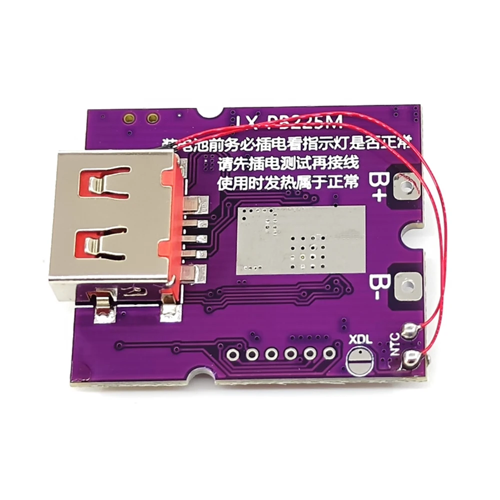 22.5W High Power Bank Bidirectional Fast Charging Mobile Power Module Circuit Board With LED Display Type-C USB Interface