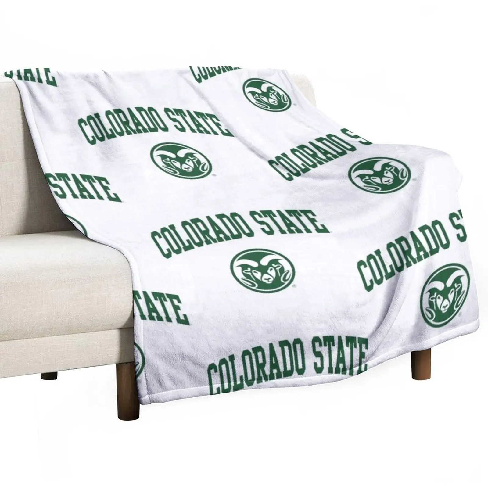 

Colorado State University Throw Blanket Comforter Blanket Flannel Fabric Sofa Quilt For Sofa