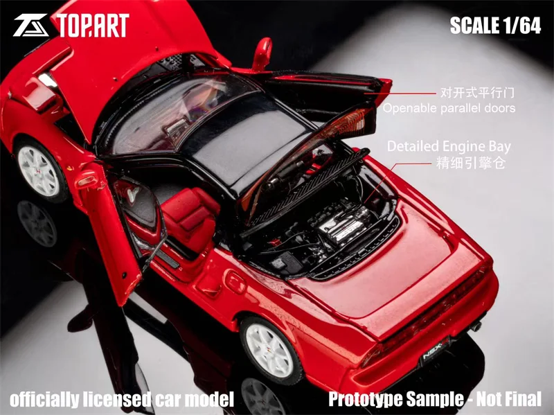 Preventa: Modelo de Auto Fundido a Presión NA1 NSX-R Escala 1:64, Miniatura de Colección