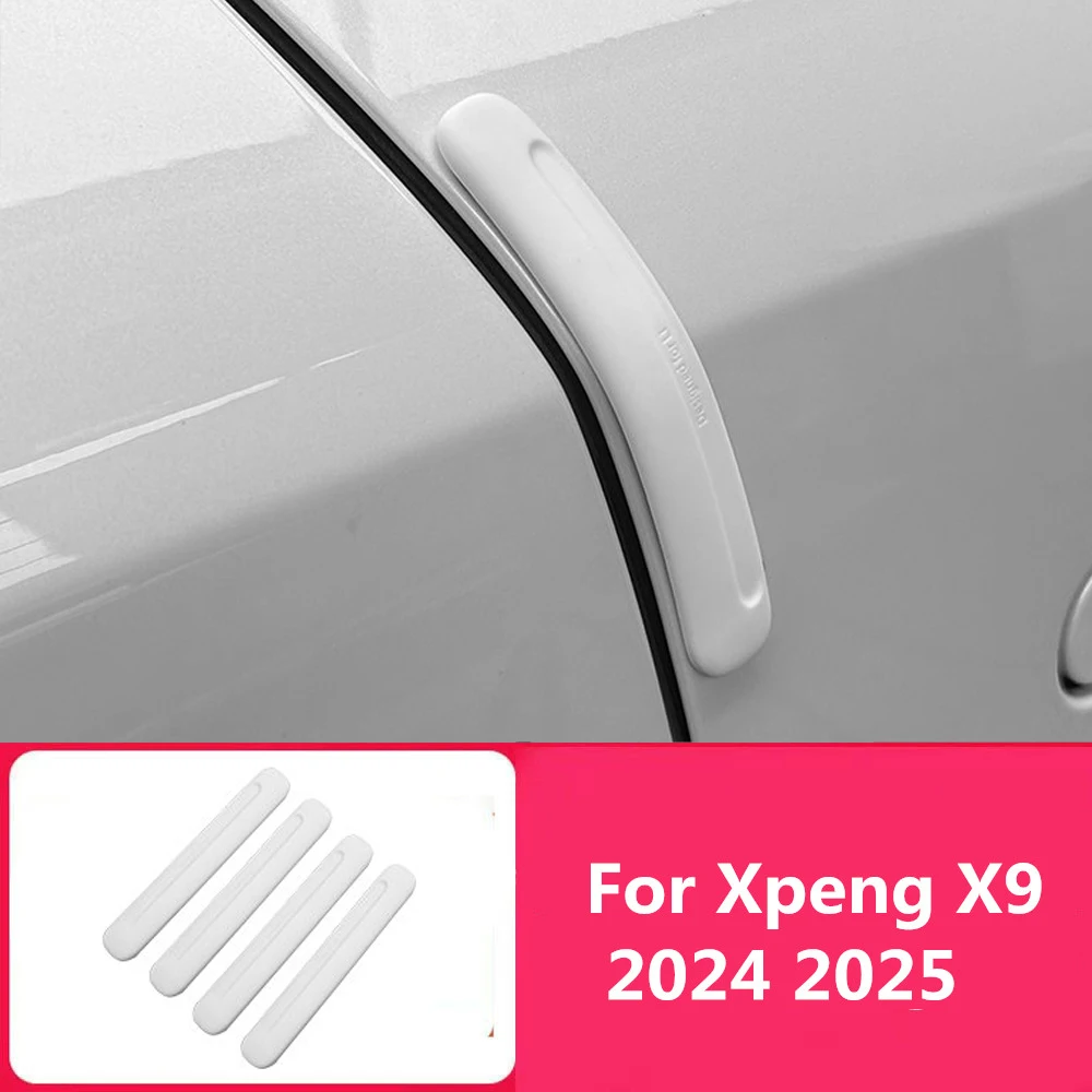 

Защитная накладка на дверь для Xpeng X9 2024-2025, оригинальный цвет, модифицированная наклейка, защита от царапин, автомобильные аксессуары