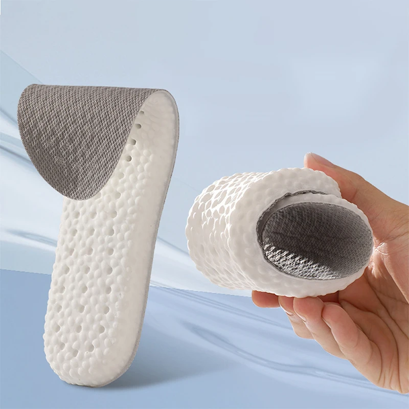 Thickened Breathable Sweat-Absorbent And Anti-Odor Soft-Soled Sports Insoles