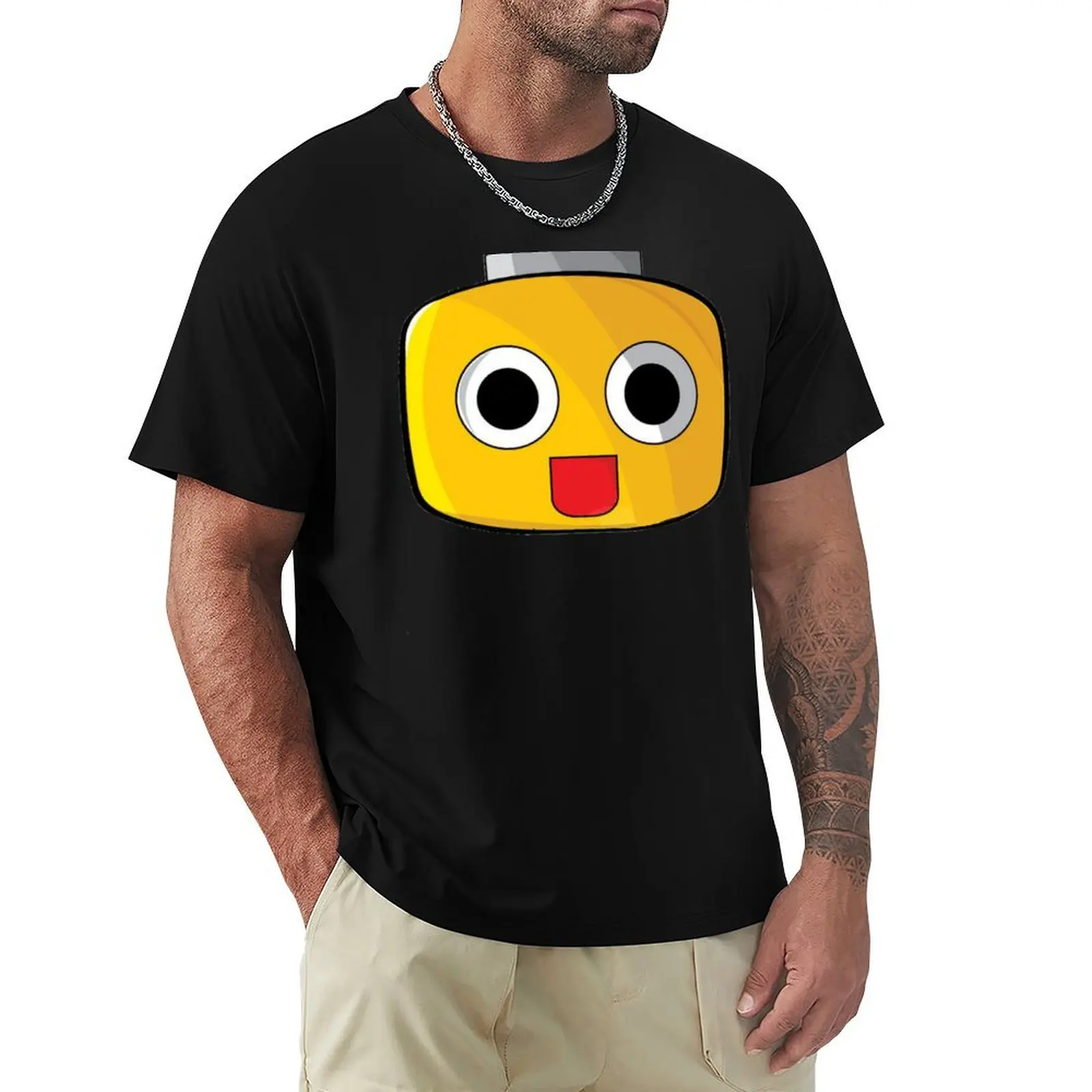 

servbot - dead rising / megaman T-Shirt cotton man t-shirts anime tshirt vintage graphic tee black t-shirts for men