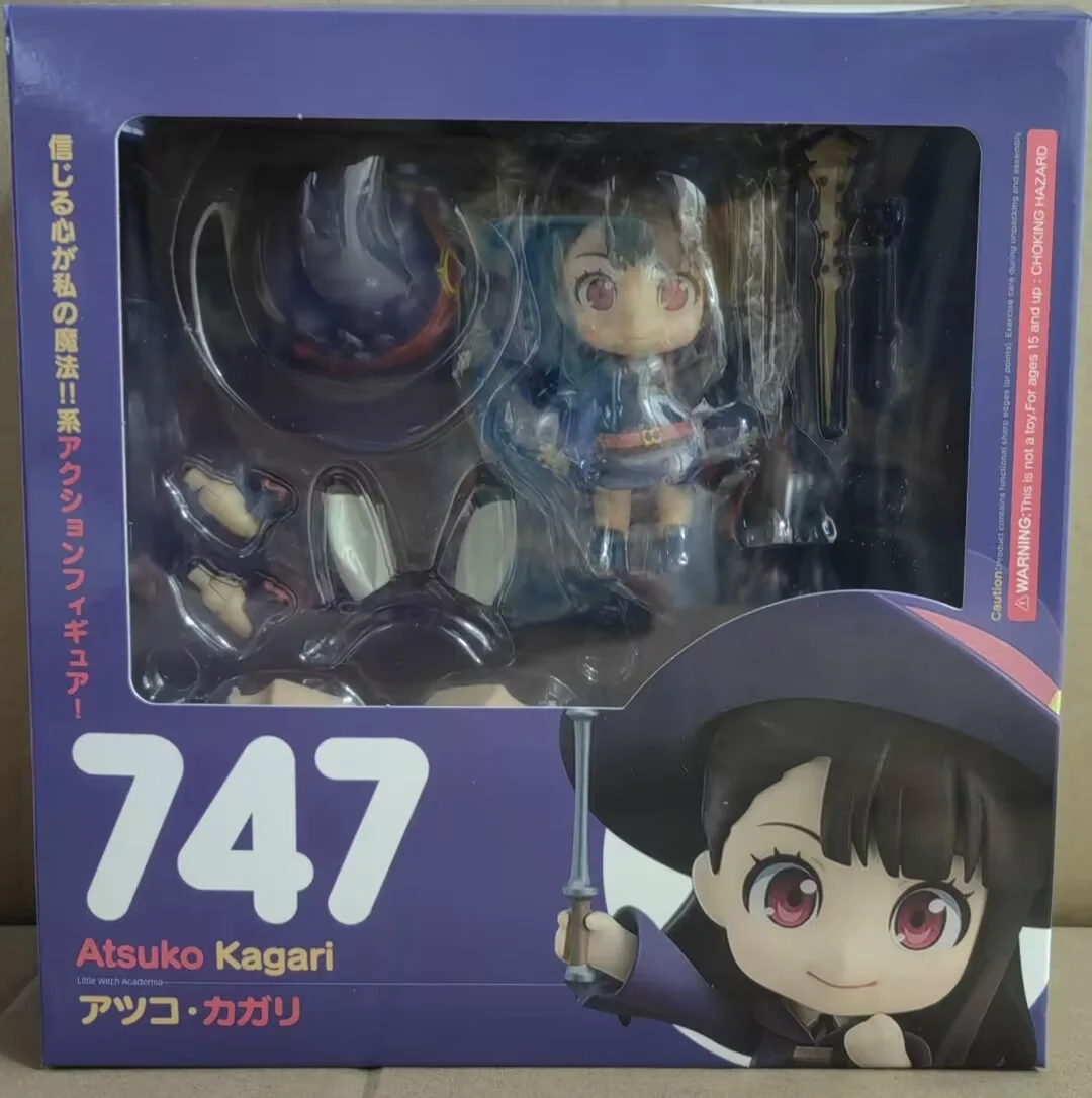

Aixlan #747 Figure‌ Atsuko Akko Kagari Little Witch Academia 10cm PVC Action Figure Amine Thanksgiving Gift Collectible Figurine