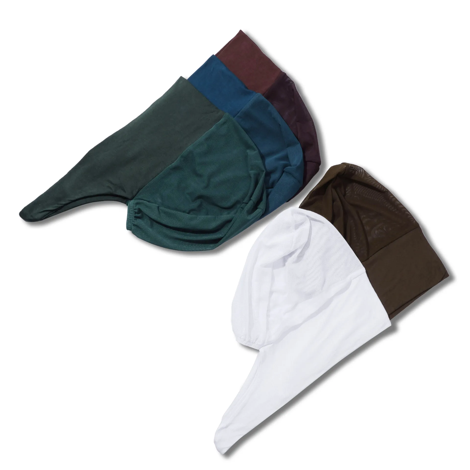 

[Высококачественный мерсеризованный хлопок] Новый полый сетчатый карман, легкий и дышащий, чистый и удобный сетчатый платок