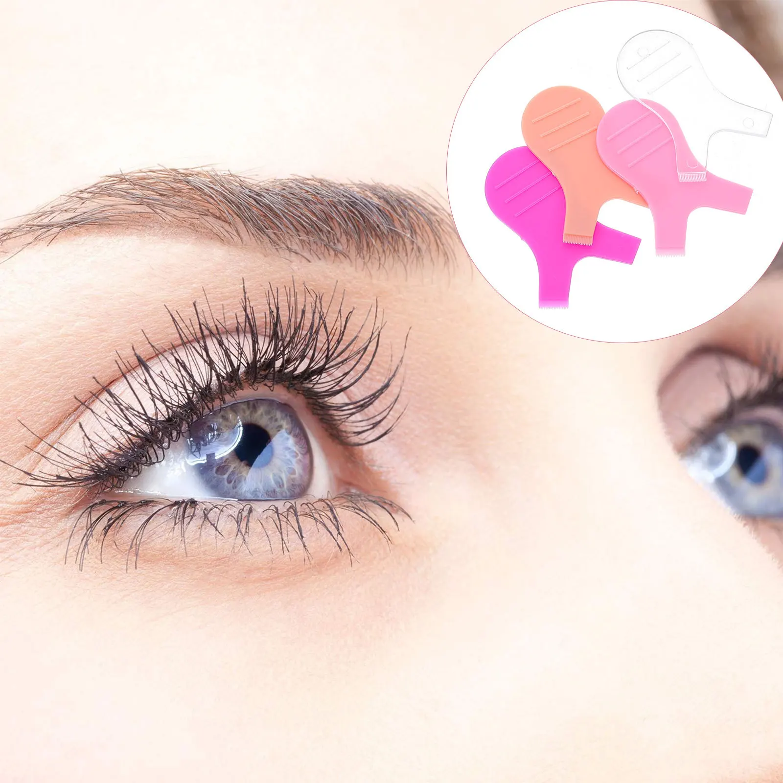 

40pcs Eyelash Brush Lash Perm Lift Tool For All Eye Shapes Reusable Comb Makeup Salon Use Lash Lift Brush Separators