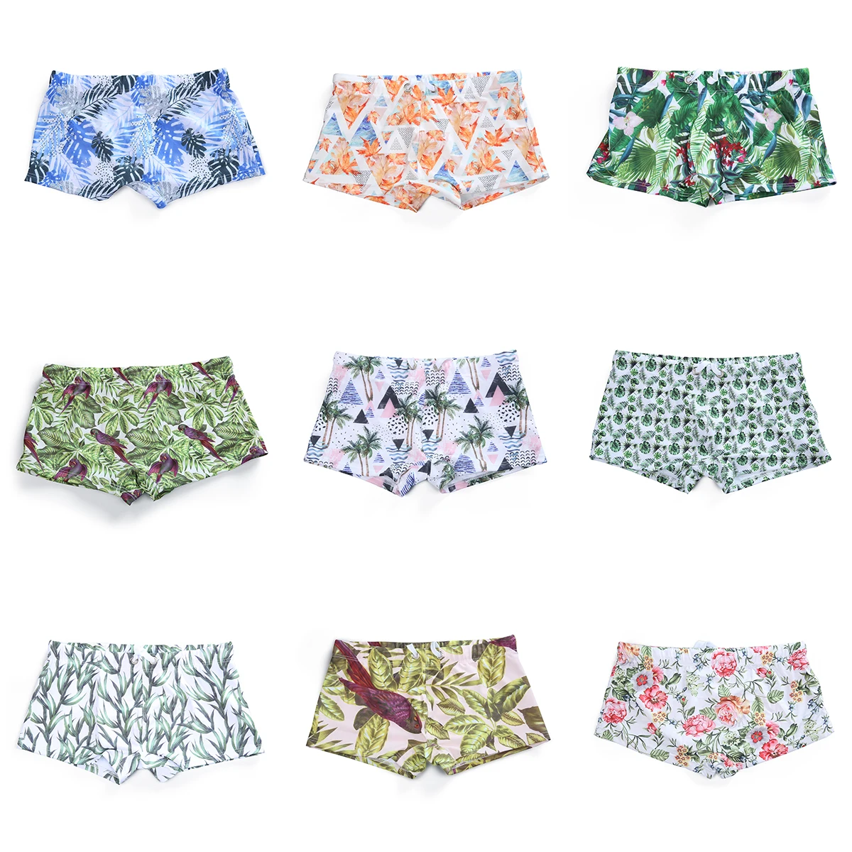 Hot Sell Swimwear Man Swimming Boxers Shorts Sexy Swimsuit Men Low Waist Swim Trunks hombre Bathing Suit