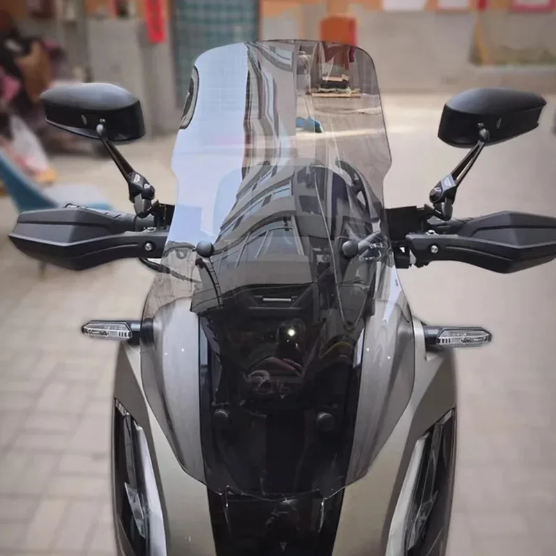ملحقات جديدة للدراجات النارية للزجاج الأمامي من الأكريليك كفن الزجاج الأمامي لهوندا ADV350 Adv350 adv350 ADV 350 2022 2023 2024 2025 #3