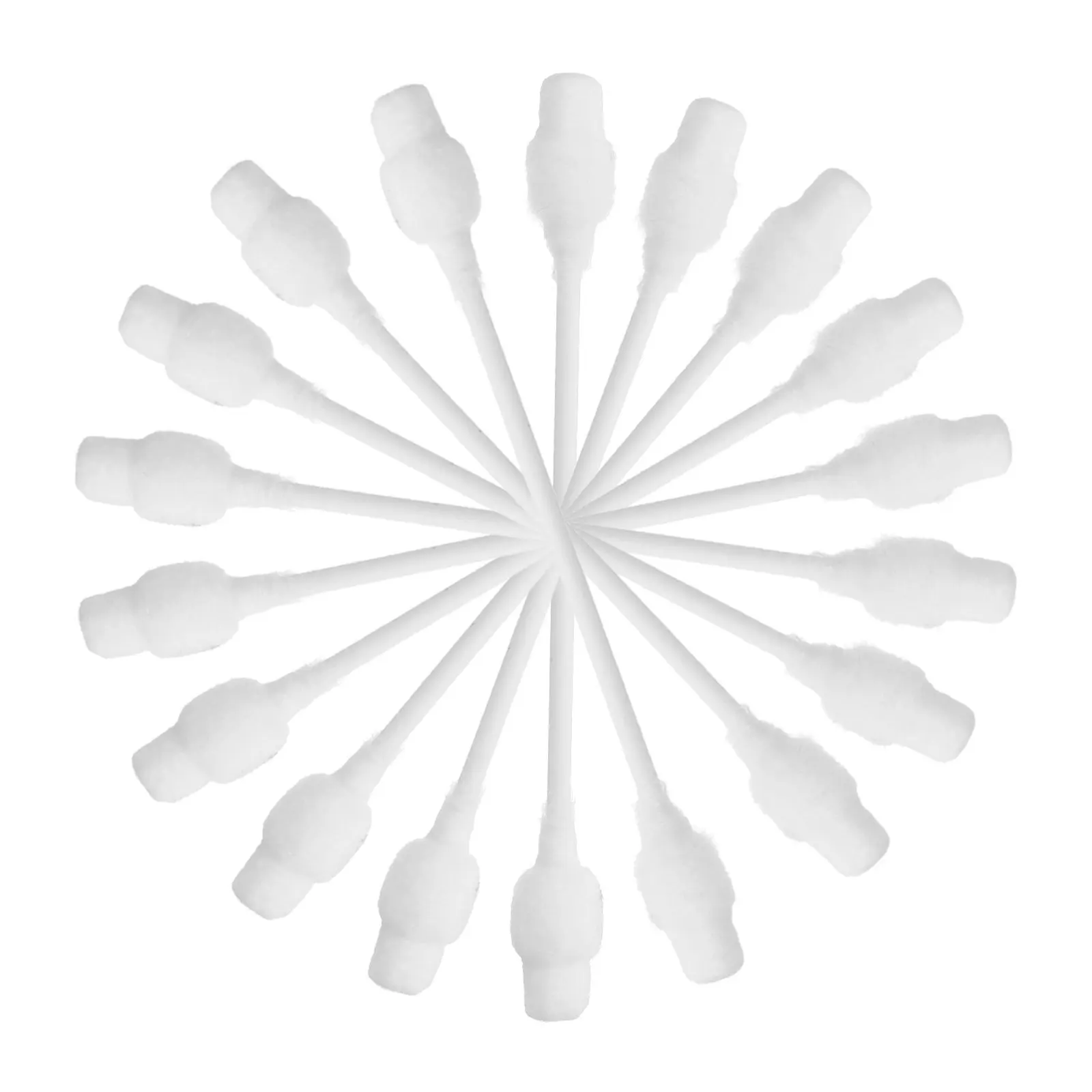 

100Pcs Baby Cotton Swabs Large Tips Double-Headed Ear Nose Cleaning Swabs Gentle Soft Supple Cotton for Newborns Toddlers Safe