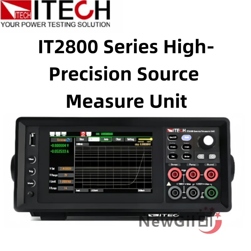 ITECH IT2800 Series Source Meter, High Precision Source and Measure Unit SMU for Electronic Testing (IT2801/IT2805/IT2806)