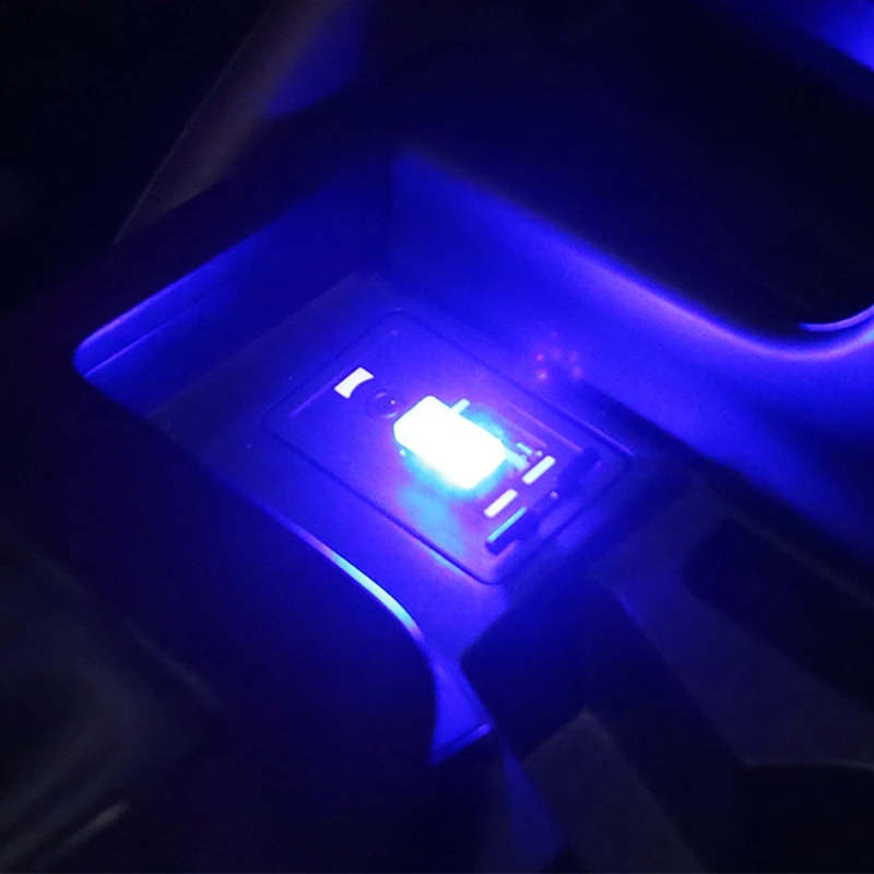 Auto-LED-Licht USB-Stimmungsleuchte Atmosphärenlicht Auto-Innenraum Plug-and-Play Dekorationslampe Universelle Ambientebeleuchtung Dekorativ – Detail 2