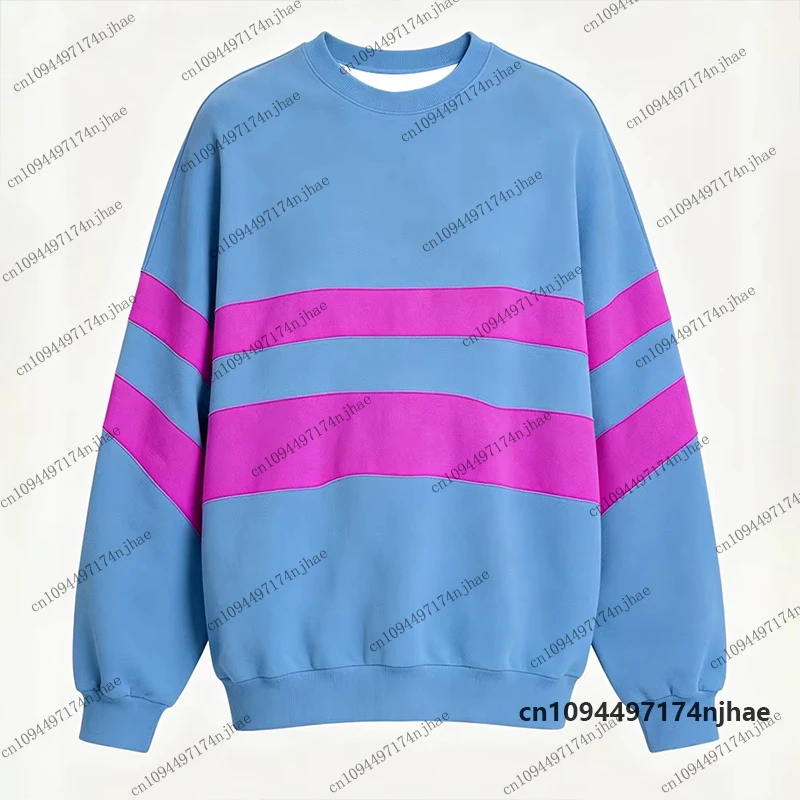 2026 Undertale Frisk Game 3D-Druck-Sweatshirt für Damen und Herren, Herbst, Langarm, Frisk Chara Cosplay Pullover, Oversized-Oberteile – Detail 8