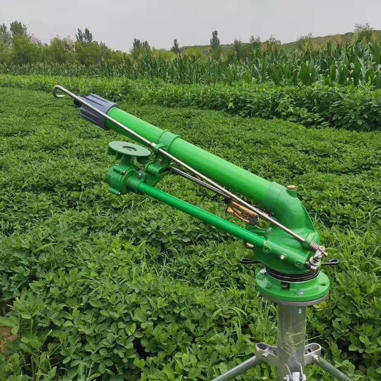 Turbine spray gun agricultural irrigation atomization nozzle 360-degree spray irrigation remote agricultural watering equipment