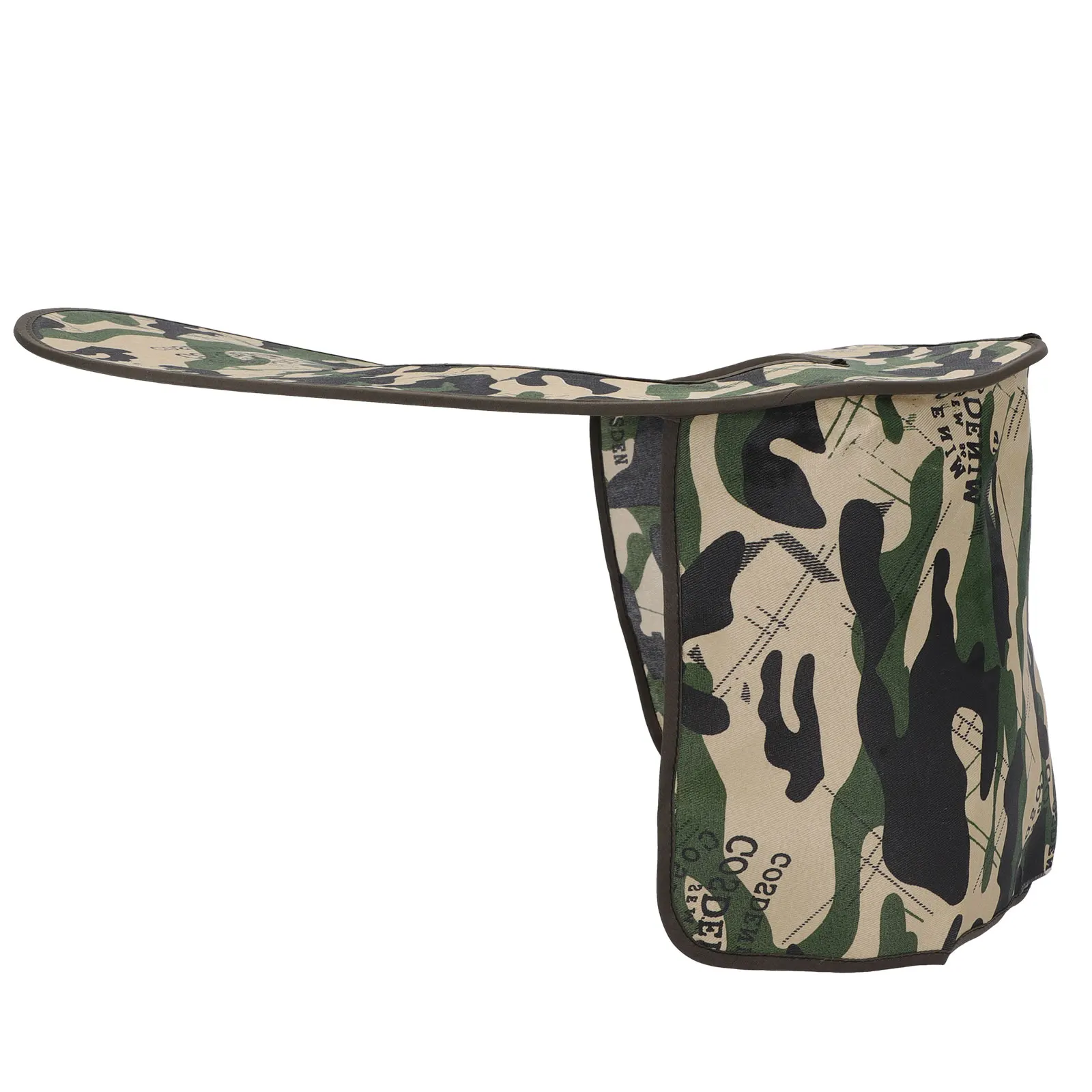 

Summer Sunshade Hat Visor Hats for Men Protection Breathable Brim Camouflage Cotton Polyester