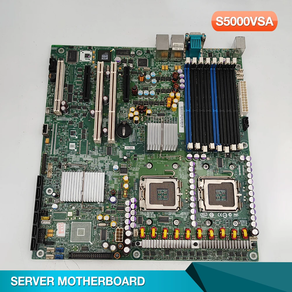 Für Intel Server Motherboard Sockel 771 DDR2 EATX Mainboard S5000VSA