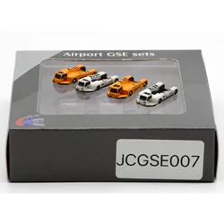 Jcgse007 jc wings 1:400 goldhofer飛行機トラックpushbackトラクター4in1プラスチックモデル