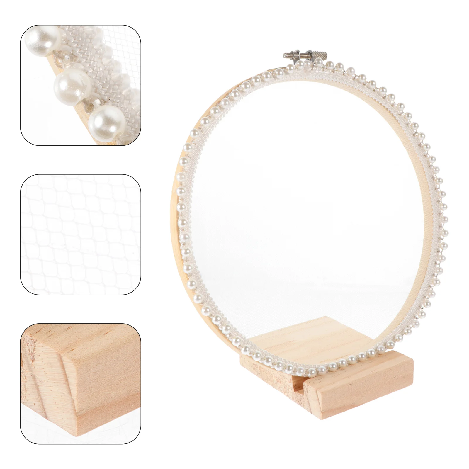 

Декоративная кружевная стойка для сережек Изысканный держатель для ювелирных изделий Многофункциональная подставка Аксессуар для ювелирных изделий для демонстрации подставки для сережек