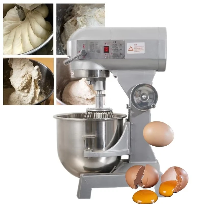 Heavy Equipment, Stainless Steel Dough Mixer, Small Kitchen Appliance Mixer, Mixing Equipment, Mixer, Commercial Dough Mixer view 2