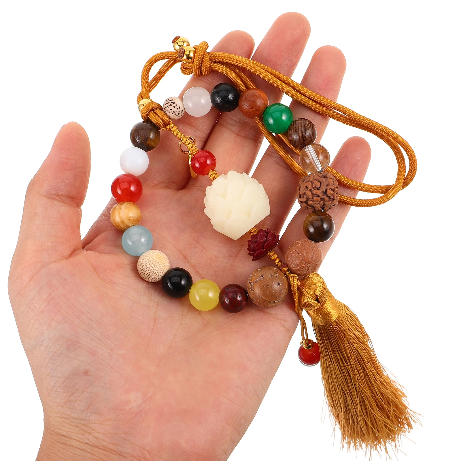 

Tassel Hanging Bead Decoration Car Interior Pendant Pendants Supply Blessing Ornament Accessories Charm