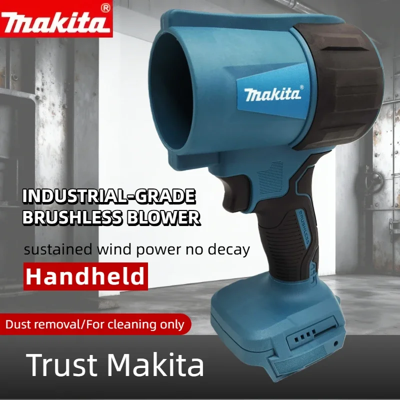 Makita Style 18V Turbo Blower 30000RPM High-Velocity Cordless Air Duster for Car Detailing & Workshop（bare machine）