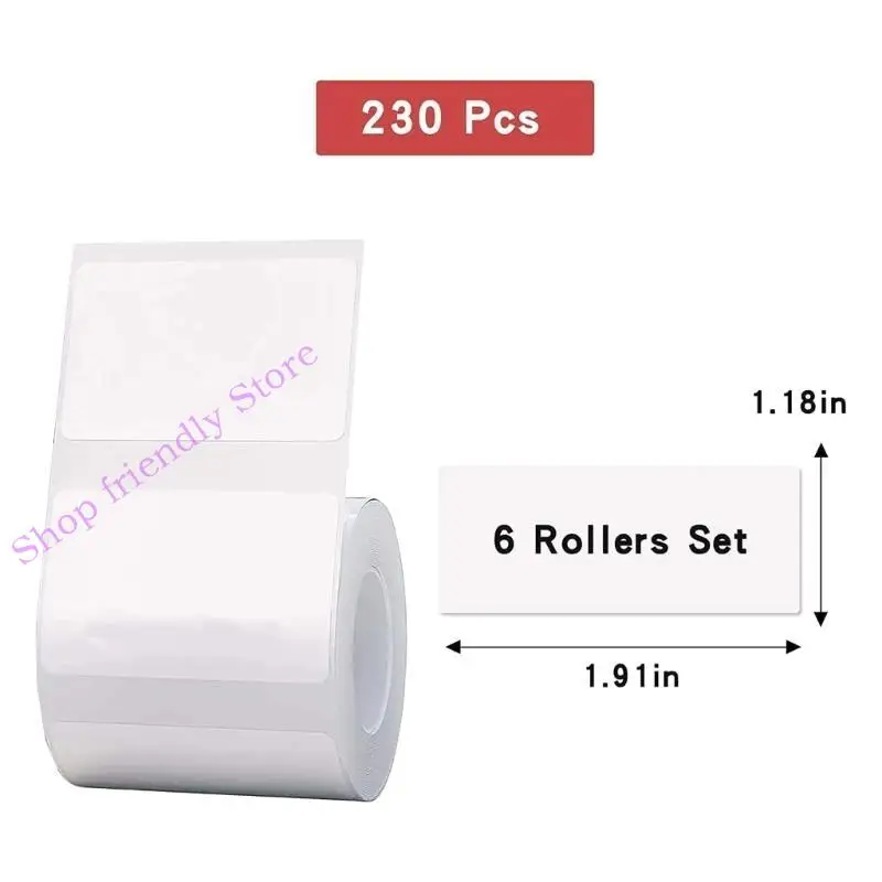 594A Rolka papieru termicznego do etykiet termicznych