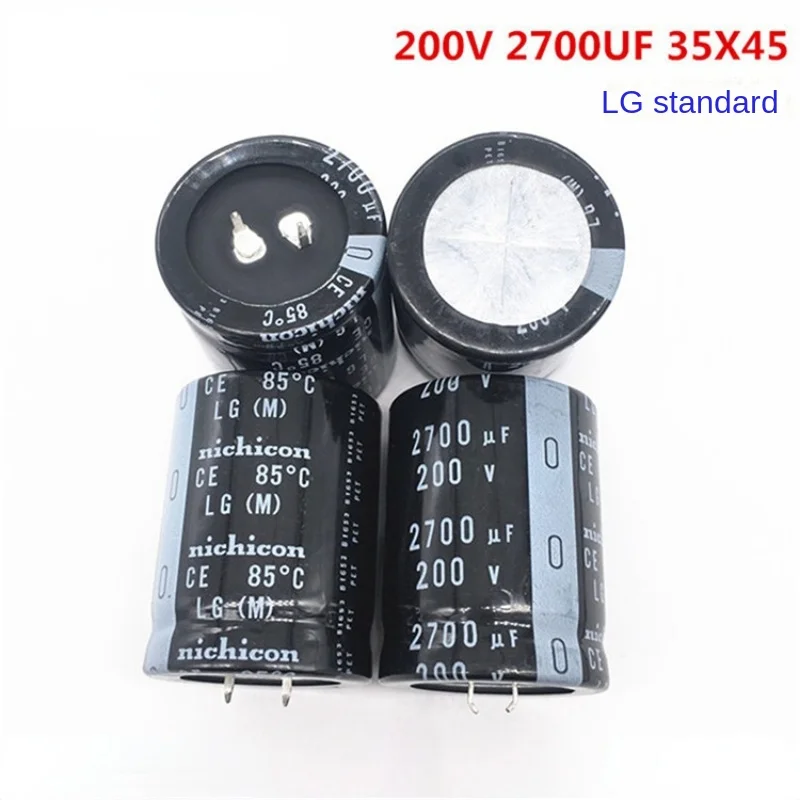 1PCS-20PCS 200V2700UF 35X45 nichicon electrolytic capacitor 2700UF 200V High quality