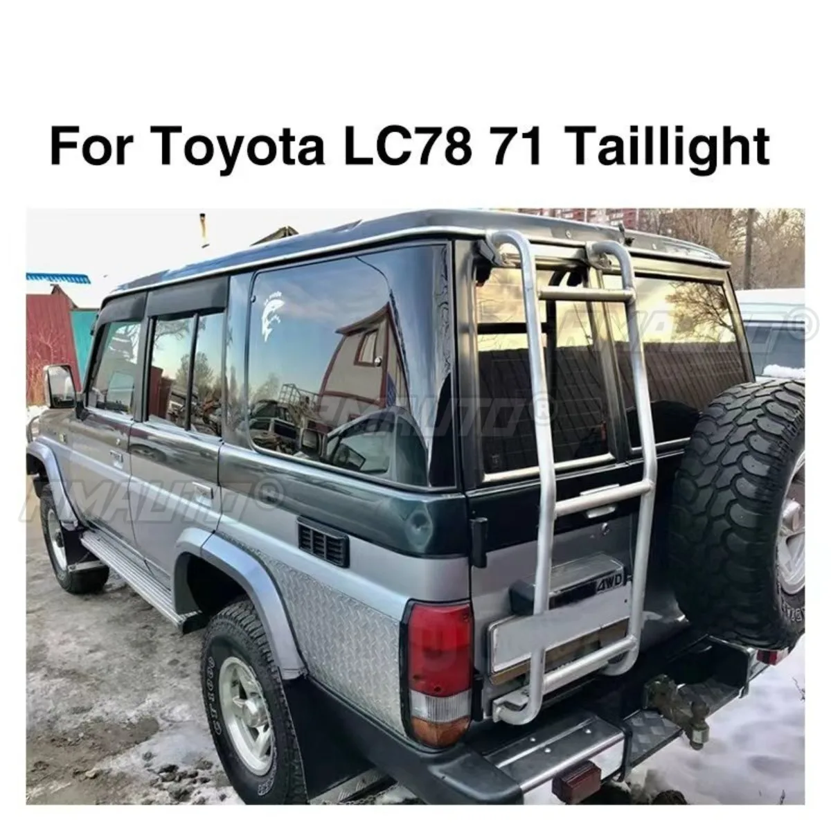 For Toyota Land Cruiser LC78 LC71 2007-2025 Left Right Rear LED Taillight Taillamp Tail Lights Assembly Wide Light Corner Lamp - view 3